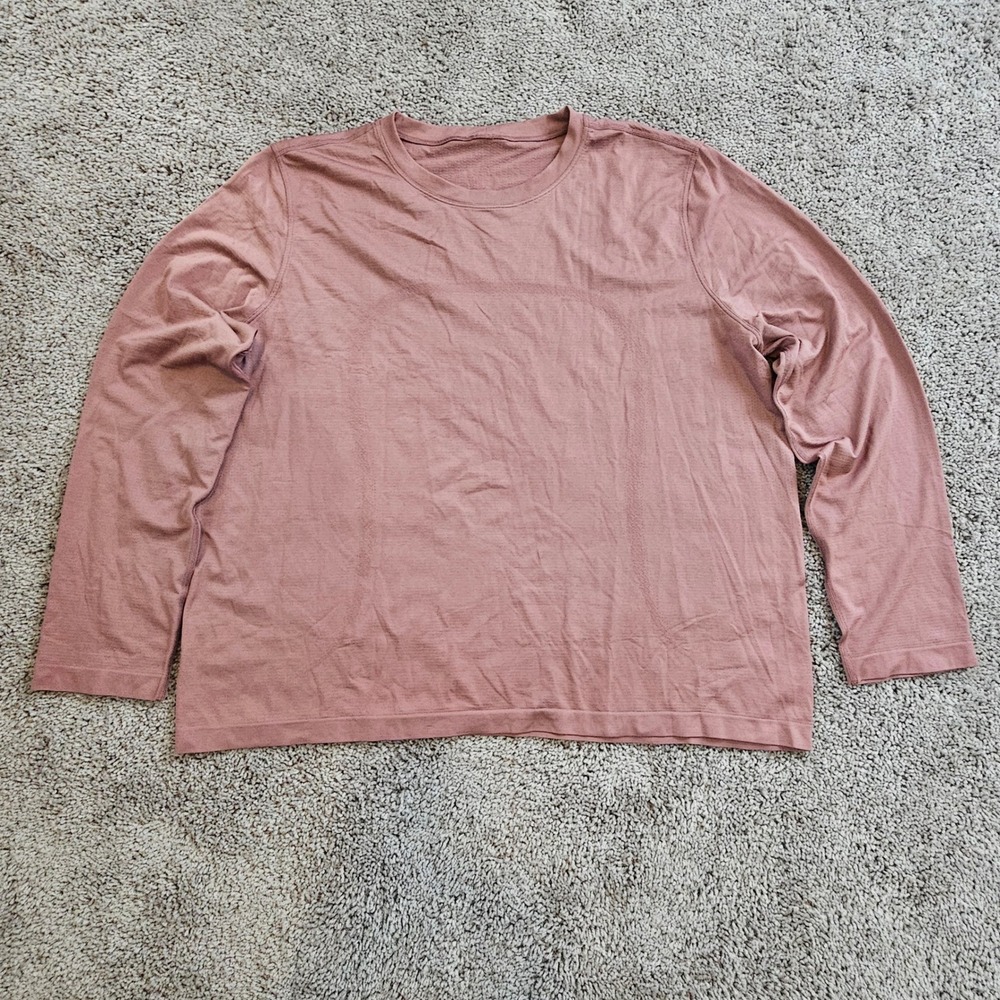 Lululemon Swiftly‎ Relaxed Long Sleeve Top Women Size 14 Athletic Workout